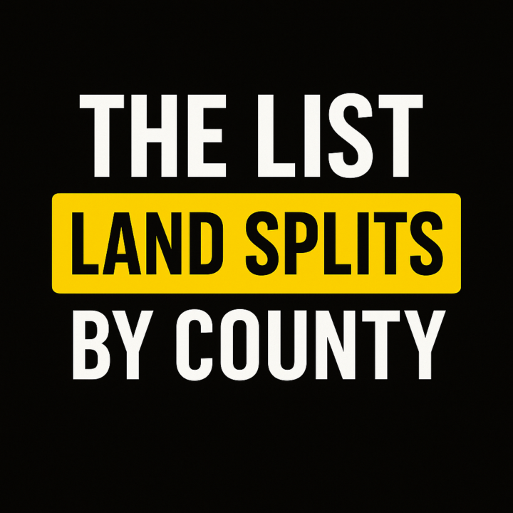 💥 500 Counties Where Subdividing Land Is Actually Easy (Yes, Easy)