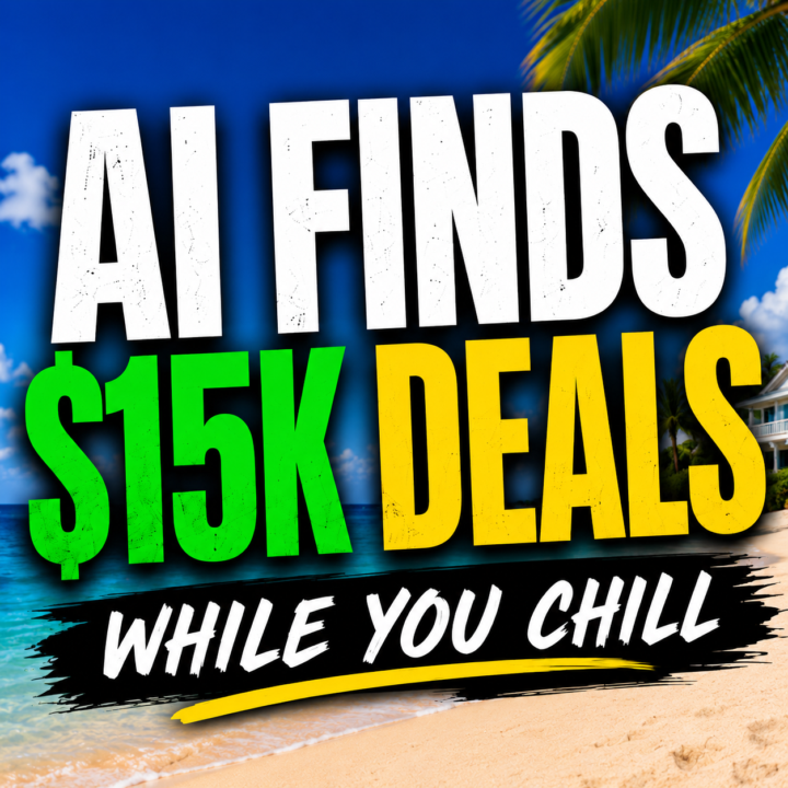 🤖💤 Find Real Estate Deals While You Sleep 🏚️💰