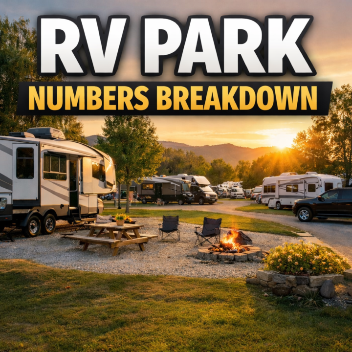 🏕️ RV PARK DEAL BREAKDOWN — REAL NUMBERS Actual numbers. No fluff. No pro forma.