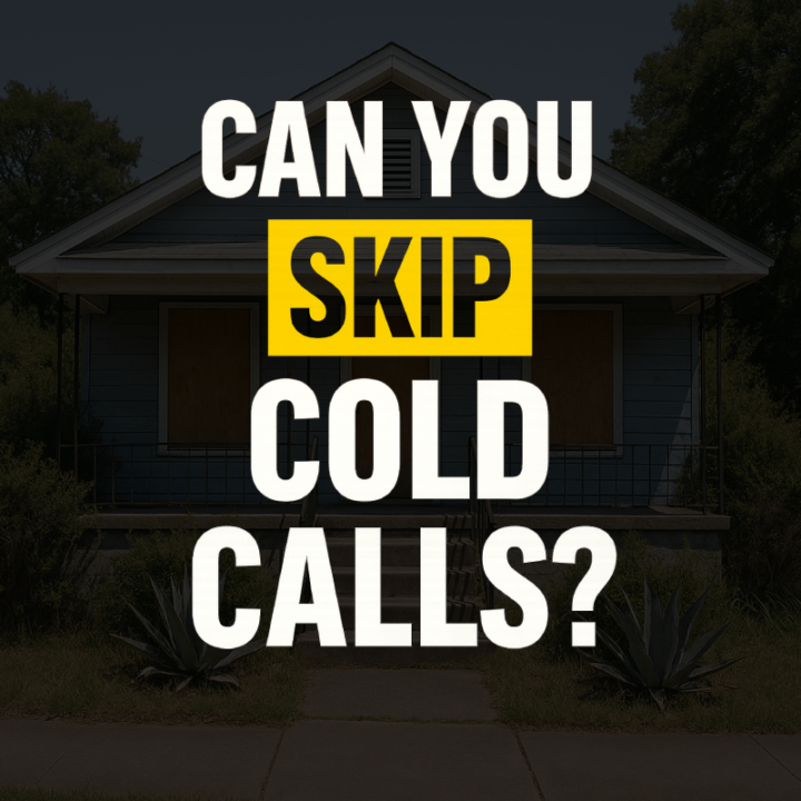 🚫 Tired of cold calling to wholesale real estate?