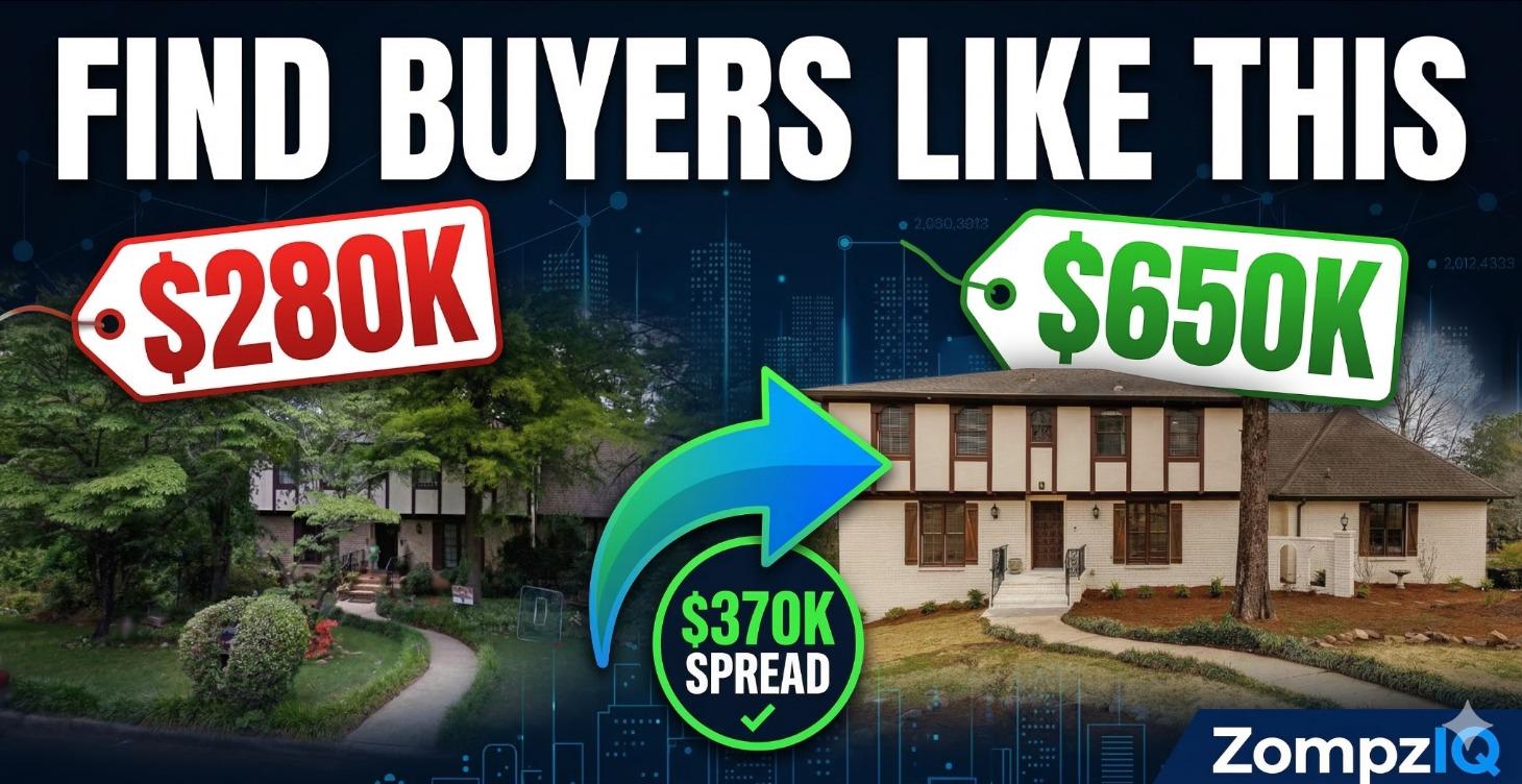 ZompzIQ - Find Real Cash Buyers Like This
