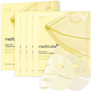 [medicube] Kojic Acid Turmeric Gel Mask (4 sheets) [18% commission]