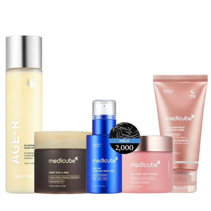 [medicube] Ultimate Youthful Skin Saviour Routine [18% comm]