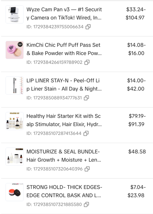 Top 100 Trending Products