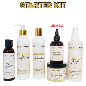 [Bask and Lather Co] Healthy Hair Starter Kit [18% commission]