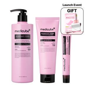 [Medicube] NEW! Rosemary PDRN Scalp-to-Hair Strengthening Set 🌿🧴 [17% Commission]