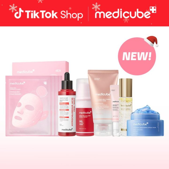 [medicube] Affordable K-Beauty No.1 Set [18% commission]