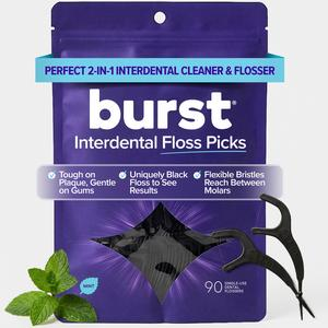 [BURST] Interdental Floss Picks [20% aff 10% ads]