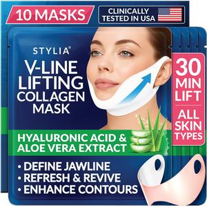 [Stylia Beauty] Collagen Mask + Eye Patches [20% commission]