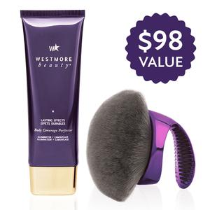 [westmore beauty] Body Coverage Perfector 3.5oz + X-Large Buffer Brush[16% aff 10% ads]