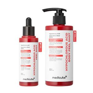 [medicube] Hypochlorous Acid Rice Peel Shot Duo For Face & Body [17% commission]