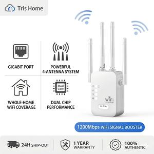 Tris Home WiFi Signal Amplifier 1200Mbps ✨ [10% Commission]