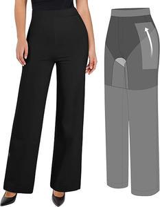 [Popilush] Executive High Waisted Wide-Leg Ponte Pants ✨👗 [11% Commission]