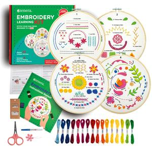 [aZengear] Embroidery Learning Kit for Beginners [22% commission]