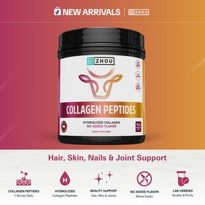 [Zhou] Collagen Peptides Powder for Men and Women [30% aff 15% ads]