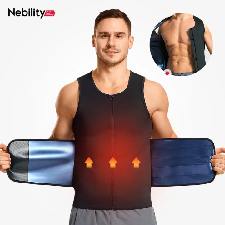 [Nebility] Men's Thermal Sauna Vest [15% commission]