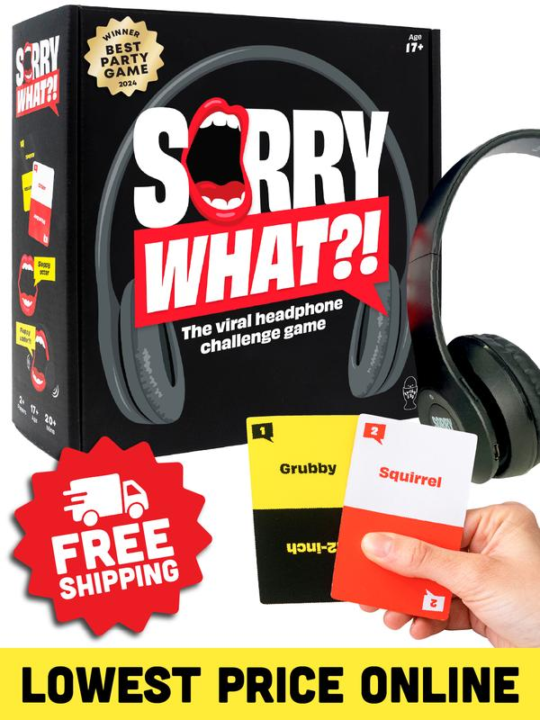 Lucky Egg: Sorry What?! (13% Commission + 4.5% from spark ads)