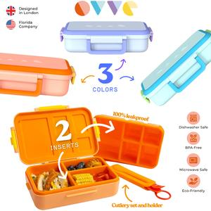 [ovve] Ultimate Kids Bento Box & Cutlery Set [25% commission]