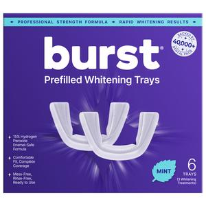 [BURST] Prefilled Teeth Whitening Trays for Sensitive Teeth [20% aff 10% ads]