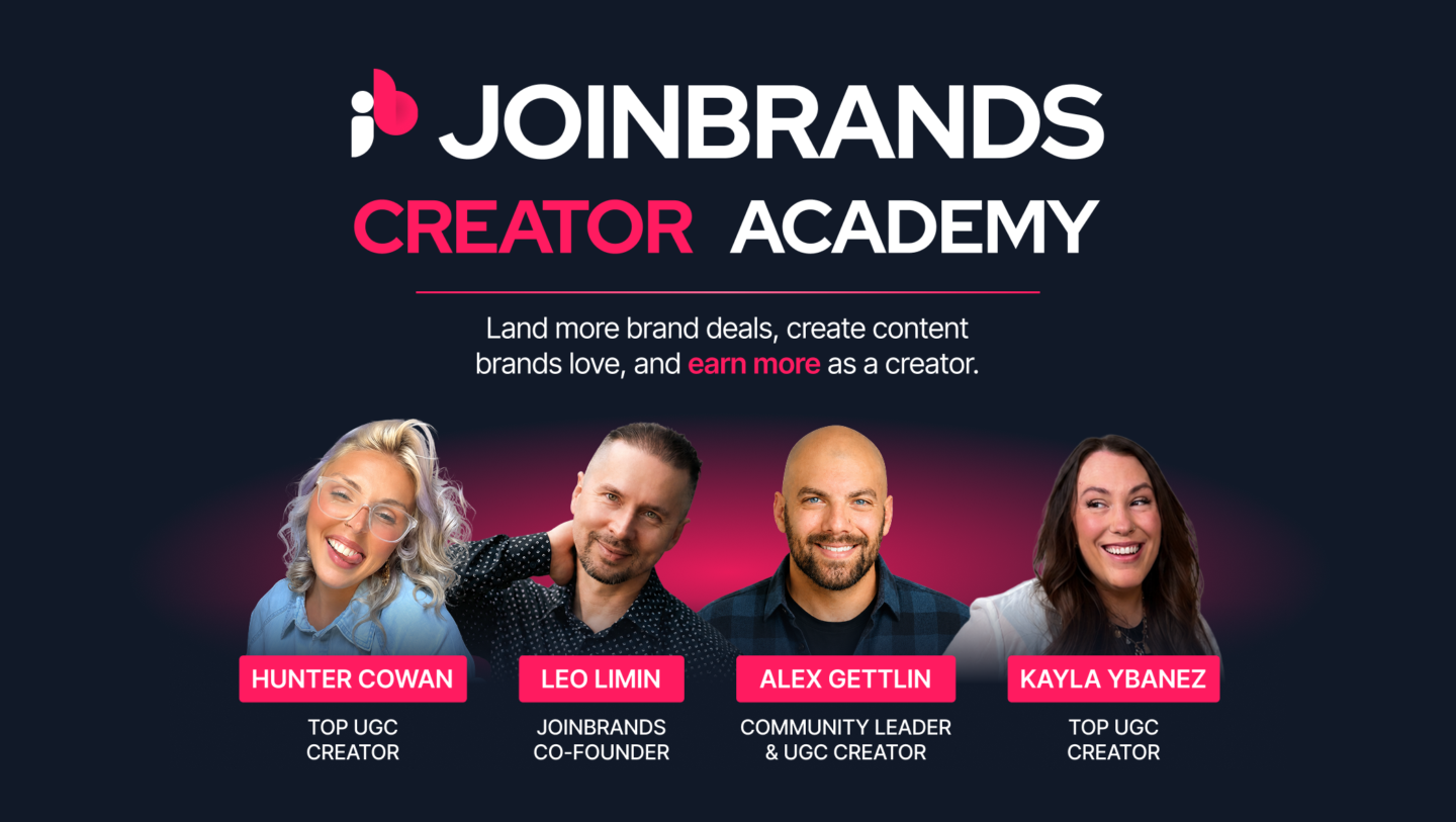 JoinBrands Creator Academy