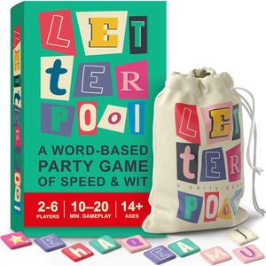  [Tipsychickengames] Letterpool: 2-6 Players Board Game [22% commission]