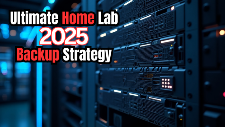 How do you back up your home lab? Discussions please!