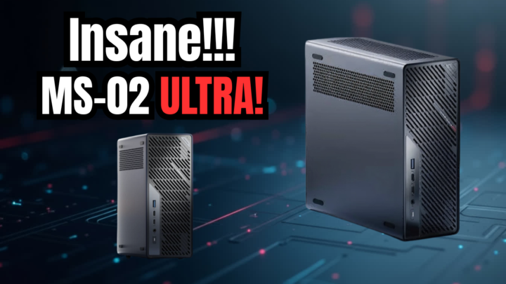 New Minisforum MS-02 Ultra looks insane for home lab potential
