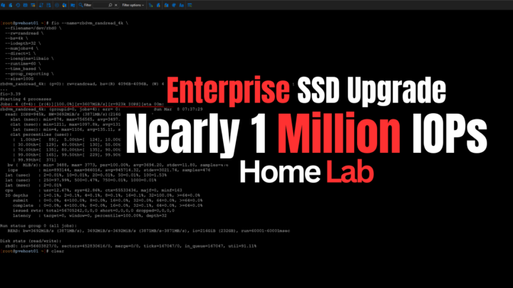 Does consumer vs enterprise ssds in the home lab make a difference?