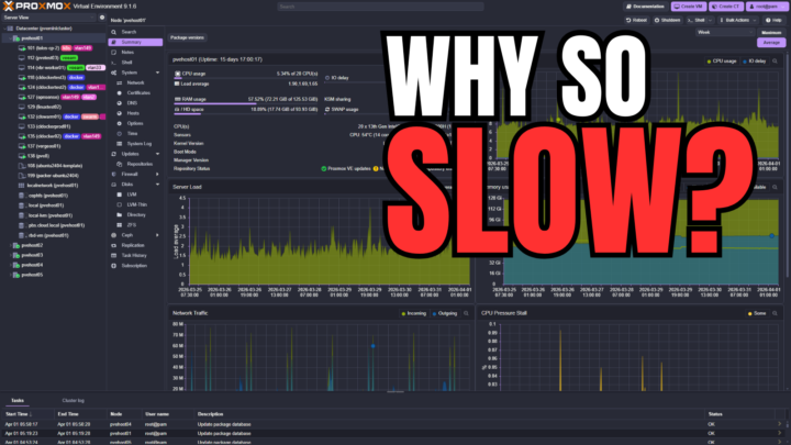 Have you ever felt like your home lab is slow? Possible Reasons.
