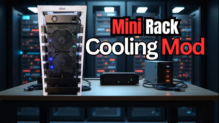 Check out my quick mini rack cooling mod that has made a difference