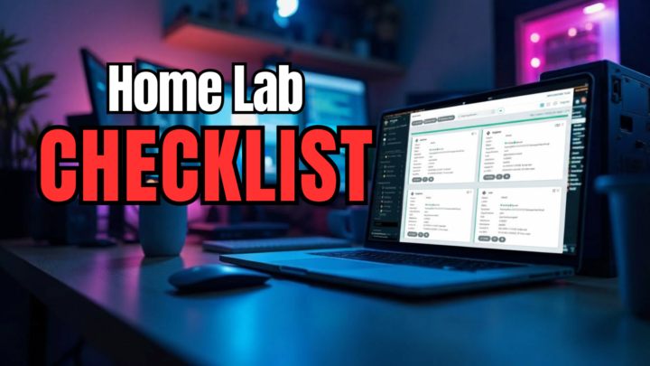Anyone have a home lab check list of sorts they do daily?