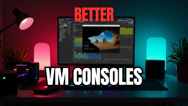 A deep dive into which Proxmox VM console I use in the Home lab