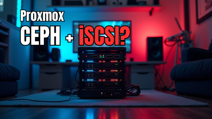Anyone combining Ceph and iSCSI for their Proxmox Home Lab?