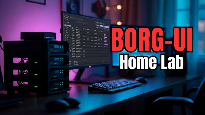 Anyone using BorgBackup in the Home Lab? Check out this UI