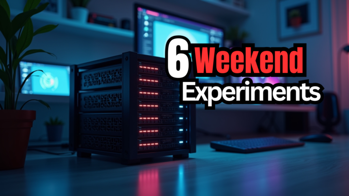 Home lab experiment ideas to try this weekend!
