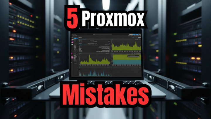 Mistakes I have made along the way with my Proxmox cluster home lab