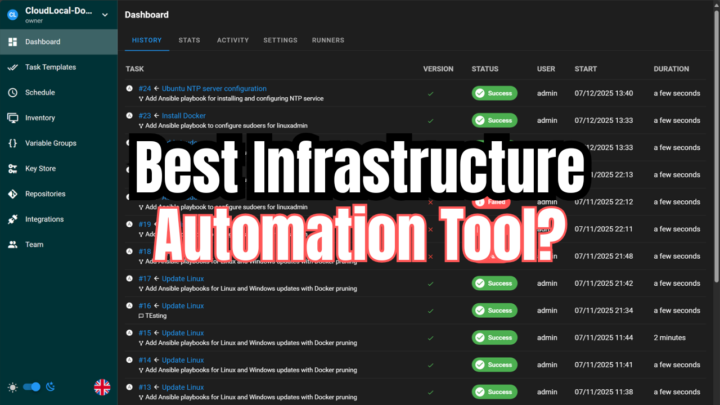 Ansible Semaphore UI post - revisiting this awesome tool after a while