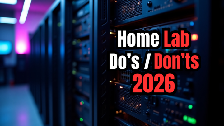 How I would build a home lab in 2026 just starting out