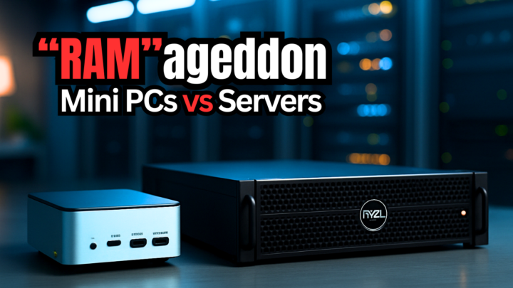 Mini PC vs Used Enterprise Server for Home Lab: Have RAM prices tipped the scales?