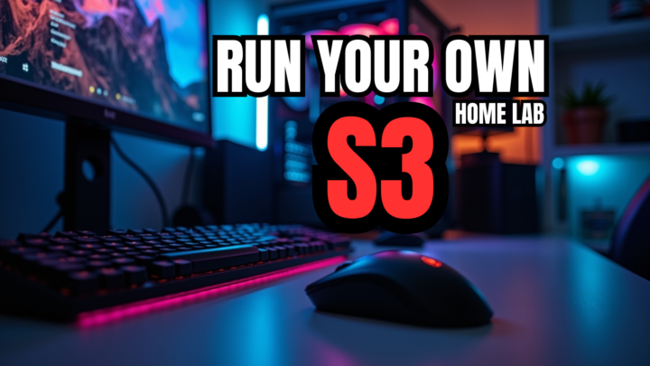 Anyone running their own S3 storage in the home lab? Tried RustFS?