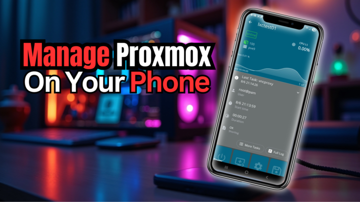 How do you manage Proxmox Home Lab on the go?