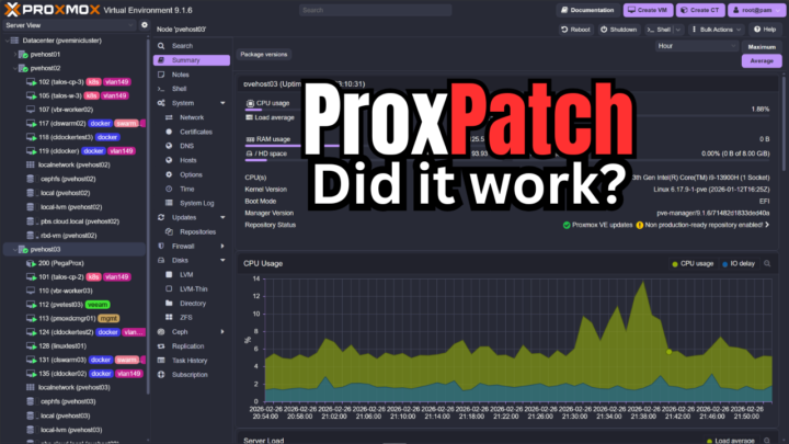 New Tool for automated patching for Proxmox VE Clusters