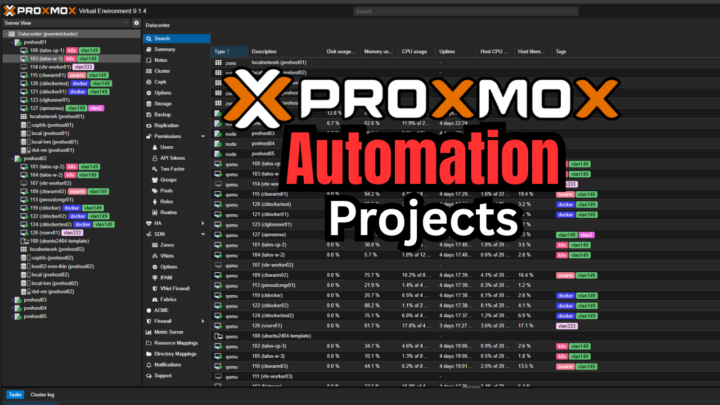 Looking for Proxmox automation projects for home lab?
