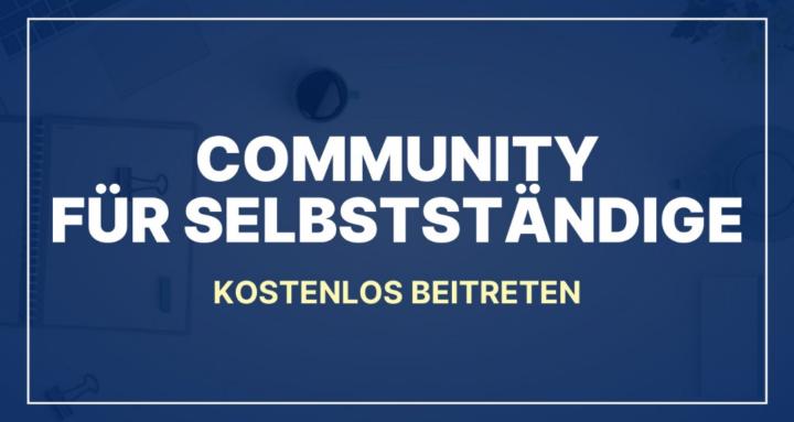 Community für Selbstständige