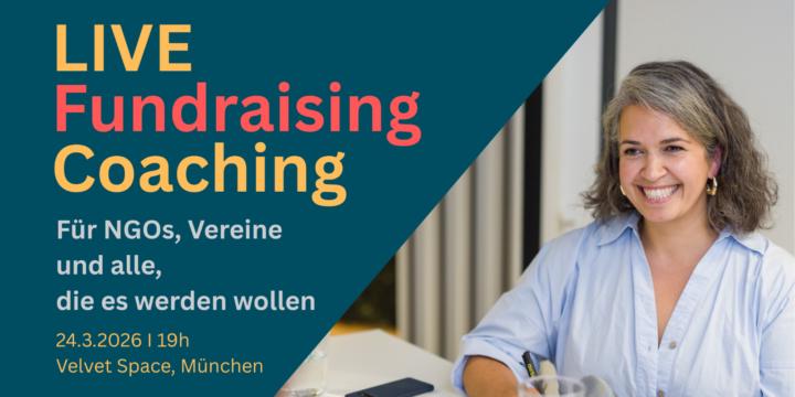LIVE NGO-Coaching: Von der Gemeinnützigkeit zum Fundraising