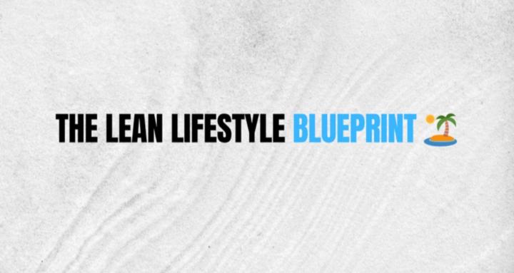 The Lean Lifestyle Blueprint
