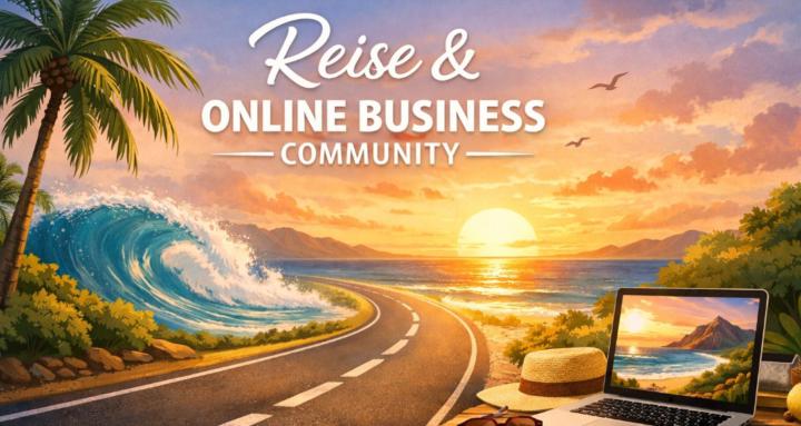 Reisen und Online Business
