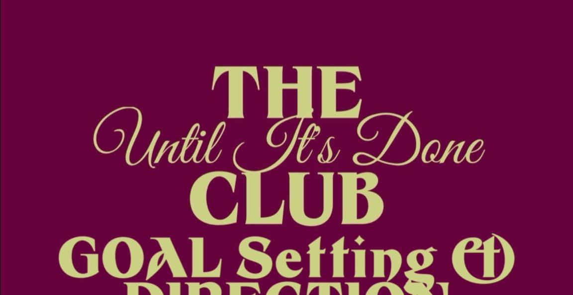 GOAL Setting & DIRECTION