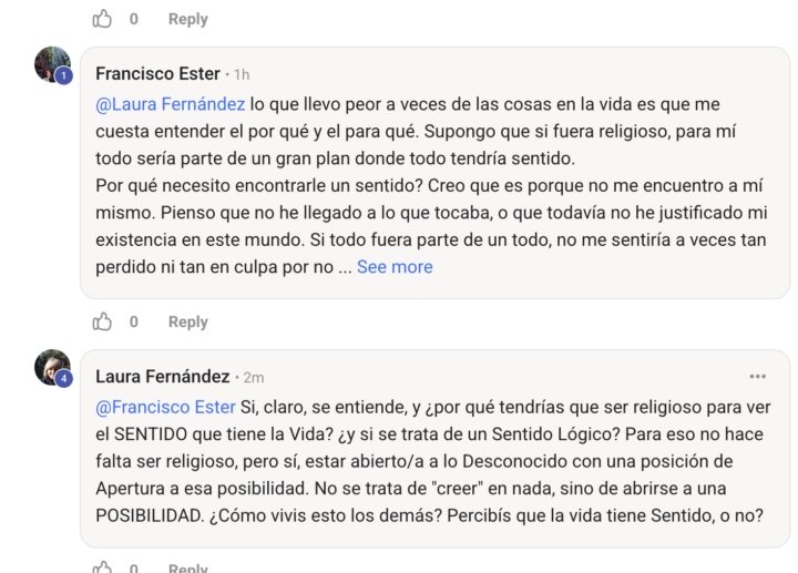 ¿Para ti la vida tiene SENTIDO?