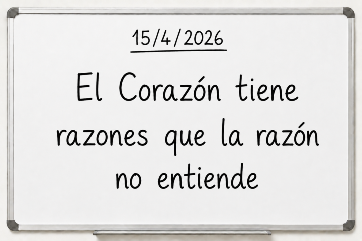 15/06/2026 El Corazón tiene razones...